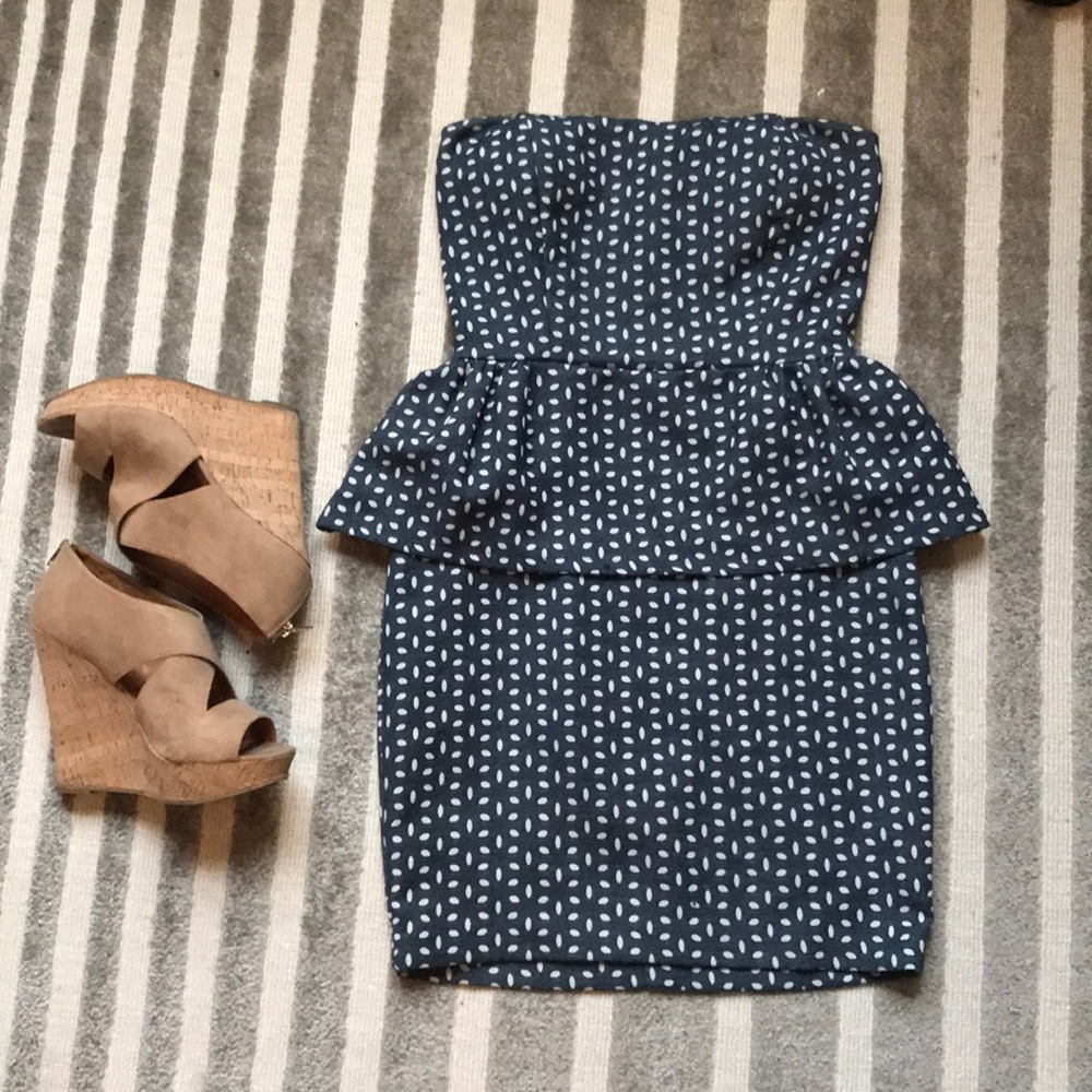 FRANCESCA’S PEPLUM DRESS
